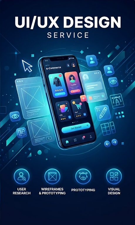 UI-UX Design — custom solutions and responsive design